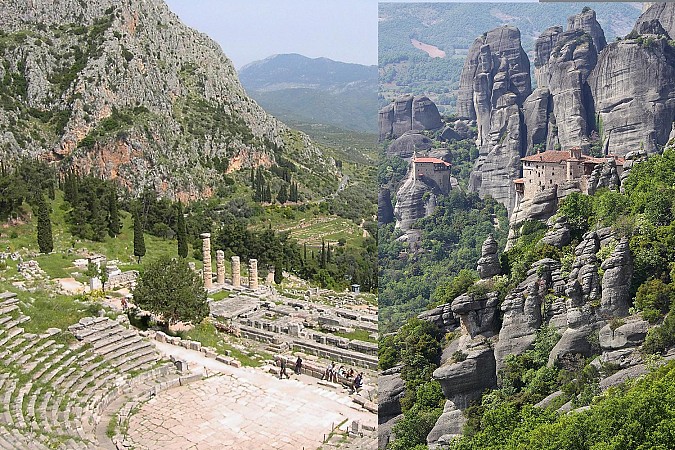 2-Day Private Tour Delphi and Meteora
